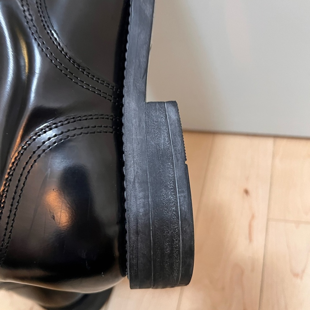 Rare Scotch Soda  Men's Leather Boots Black, Size11.5 - Picture 14 of 16